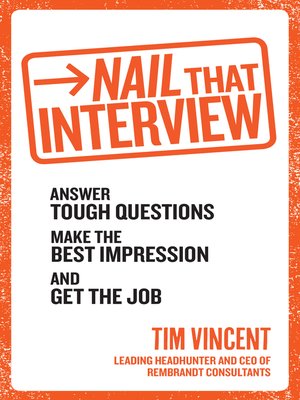 cover image of Nail That Interview